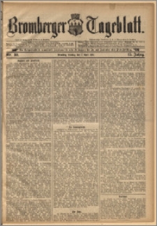 Bromberger Tageblatt. J. 15, 1891, nr 80