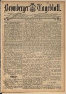 Bromberger Tageblatt. J. 15, 1891, nr 87