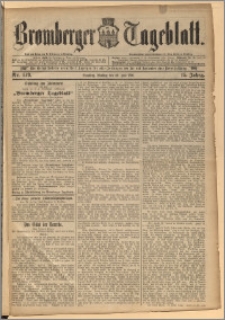 Bromberger Tageblatt. J. 15, 1891, nr 149