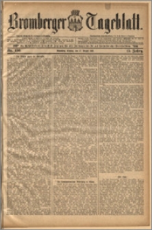 Bromberger Tageblatt. J. 15, 1891, nr 190