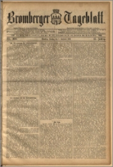 Bromberger Tageblatt. J. 15, 1891, nr 209