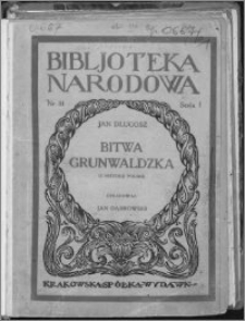 Bitwa Grunwaldzka : (z historii Polski)