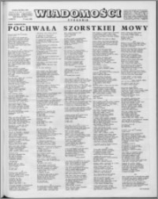 Wiadomości, R. 15 nr 20 (737), 1960