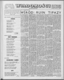 Wiadomości, R. 15 nr 32 (749), 1960