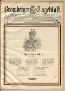 Bromberger Tageblatt. J. 20, 1896, nr 15