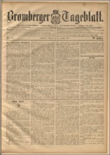 Bromberger Tageblatt. J. 20, 1896, nr 17