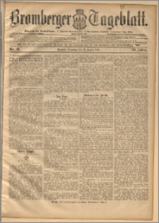 Bromberger Tageblatt. J. 20, 1896, nr 18