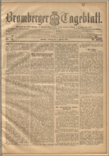 Bromberger Tageblatt. J. 20, 1896, nr 28