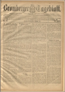 Bromberger Tageblatt. J. 20, 1896, nr 29