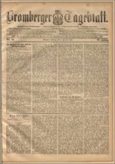 Bromberger Tageblatt. J. 20, 1896, nr 34