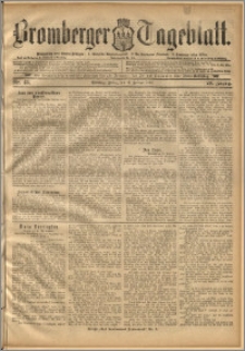 Bromberger Tageblatt. J. 20, 1896, nr 43