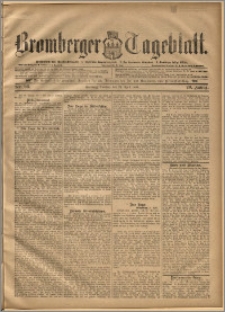 Bromberger Tageblatt. J. 20, 1896, nr 98