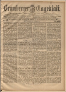 Bromberger Tageblatt. J. 20, 1896, nr 189