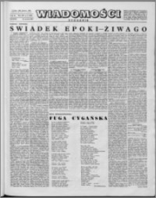 Wiadomości, R. 14 nr 3 (668), 1959