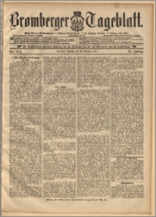 Bromberger Tageblatt. J. 21, 1897, nr 273