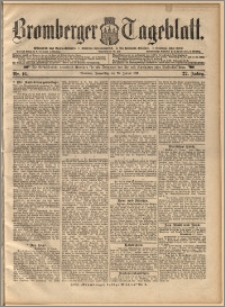 Bromberger Tageblatt. J. 22, 1898, nr 22