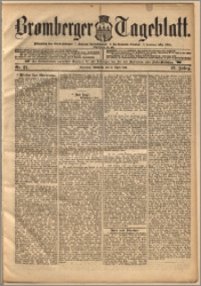 Bromberger Tageblatt. J. 22, 1898, nr 81