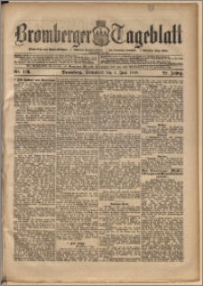 Bromberger Tageblatt. J. 22, 1898, nr 128