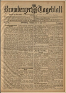 Bromberger Tageblatt. J. 22, 1898, nr 153