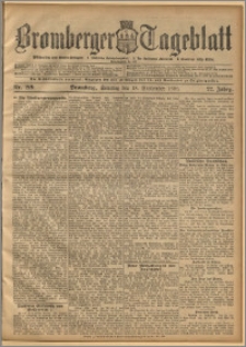 Bromberger Tageblatt. J. 22, 1898, nr 219