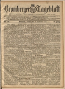 Bromberger Tageblatt. J. 22, 1898, nr 279