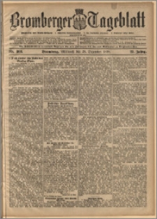 Bromberger Tageblatt. J. 22, 1898, nr 303