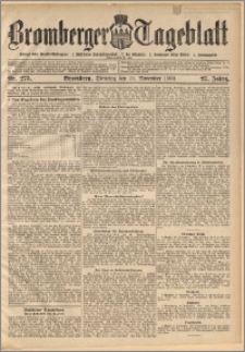 Bromberger Tageblatt. J. 27, 1903, nr 275