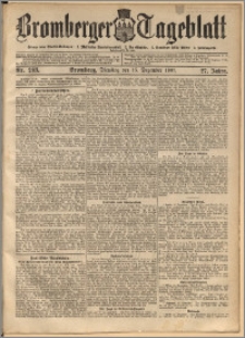 Bromberger Tageblatt. J. 27, 1903, nr 293