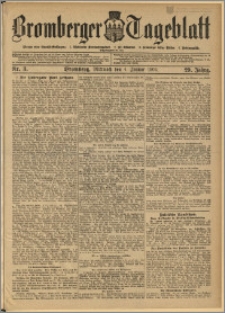 Bromberger Tageblatt. J. 29, 1905, nr 3