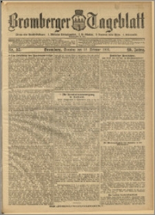 Bromberger Tageblatt. J. 29, 1905, nr 37