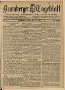 Bromberger Tageblatt. J. 29, 1905, nr 43