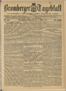 Bromberger Tageblatt. J. 29, 1905, nr 64