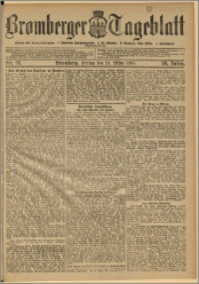 Bromberger Tageblatt. J. 29, 1905, nr 71