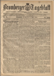 Bromberger Tageblatt. J. 29, 1905, nr 95