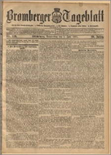 Bromberger Tageblatt. J. 29, 1905, nr 128