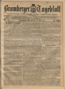 Bromberger Tageblatt. J. 29, 1905, nr 137