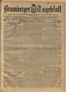 Bromberger Tageblatt. J. 29, 1905, nr 141