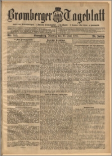 Bromberger Tageblatt. J. 29, 1905, nr 142