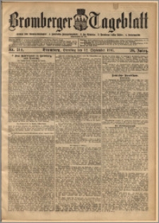 Bromberger Tageblatt. J. 29, 1905, nr 214