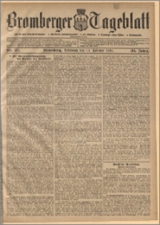 Bromberger Tageblatt. J. 30, 1906, nr 37