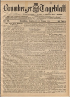 Bromberger Tageblatt. J. 30, 1906, nr 42