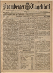 Bromberger Tageblatt. J. 30, 1906, nr 82