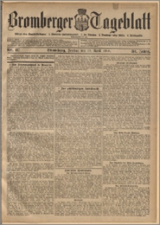 Bromberger Tageblatt. J. 30, 1906, nr 87