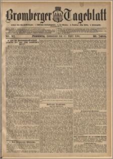 Bromberger Tageblatt. J. 30, 1906, nr 92