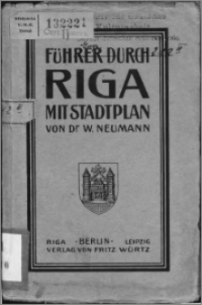 Führer durch Riga : mit einem Stadtplan