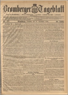 Bromberger Tageblatt. J. 30, 1906, nr 277