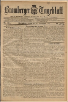 Bromberger Tageblatt. J. 32, 1908, nr 214