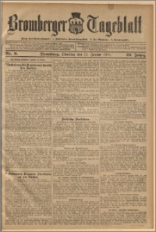 Bromberger Tageblatt. J. 33, 1909, nr 9