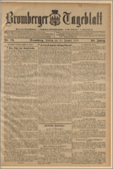 Bromberger Tageblatt. J. 33, 1909, nr 18