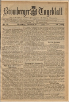 Bromberger Tageblatt. J. 33, 1909, nr 19